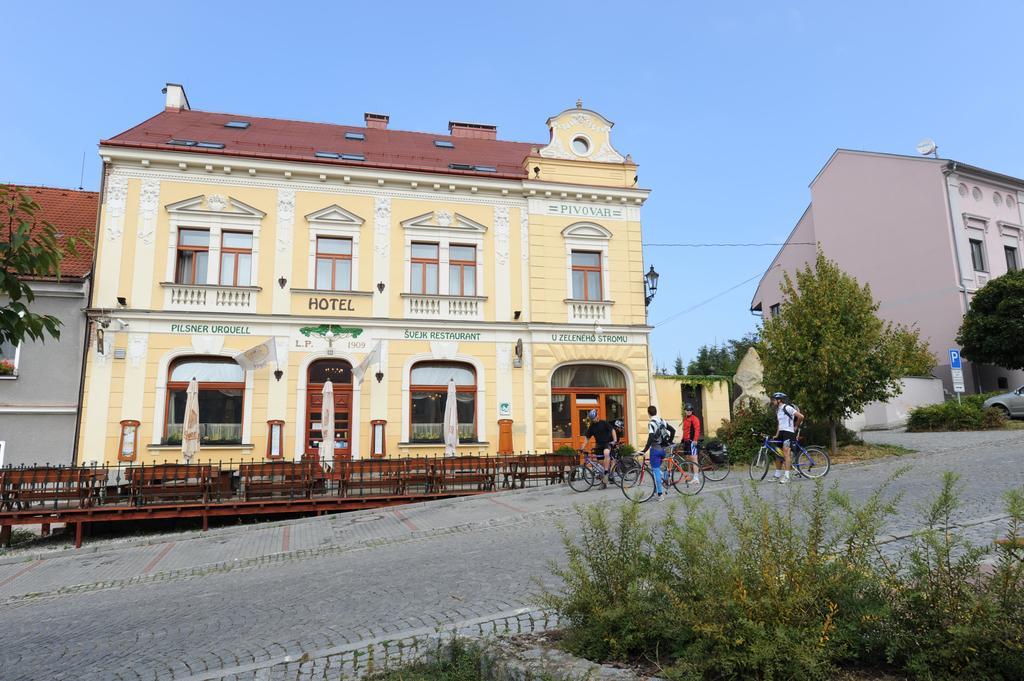 Hotel U Zeleneho Stromu Nepomuk Exterior foto